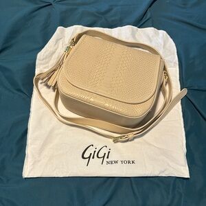 GiGi New York Tan Crossbody Bag